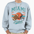 Miami Football Sweatshirt - Custom Art Print Unisex - T-Shirt, Sweatshirt, Hoodie
