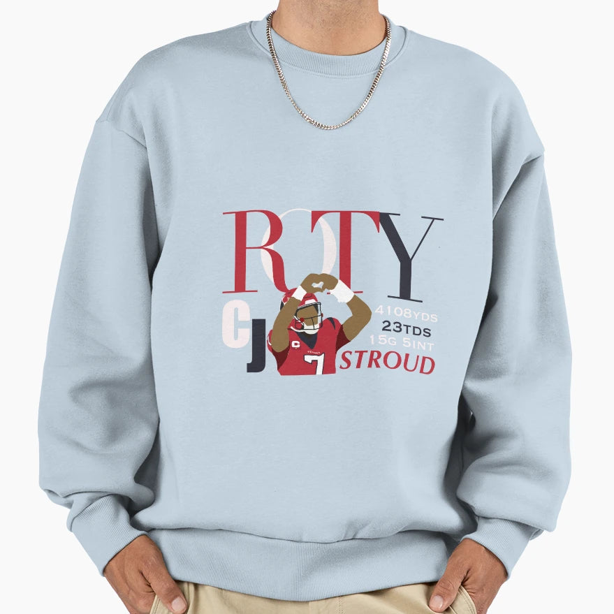 Nfl Rookie Year Sweatshirt - Aesthetic Graphic for Adults - T-Shirt, Sweatshirt, Hoodie