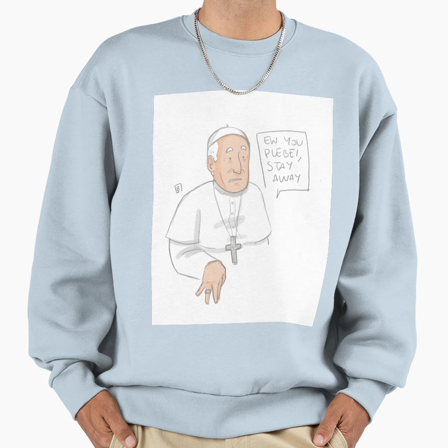 Pope Sweatshirt - Trendy Graphic Men Women - T-Shirt, Sweatshirt, Hoodie