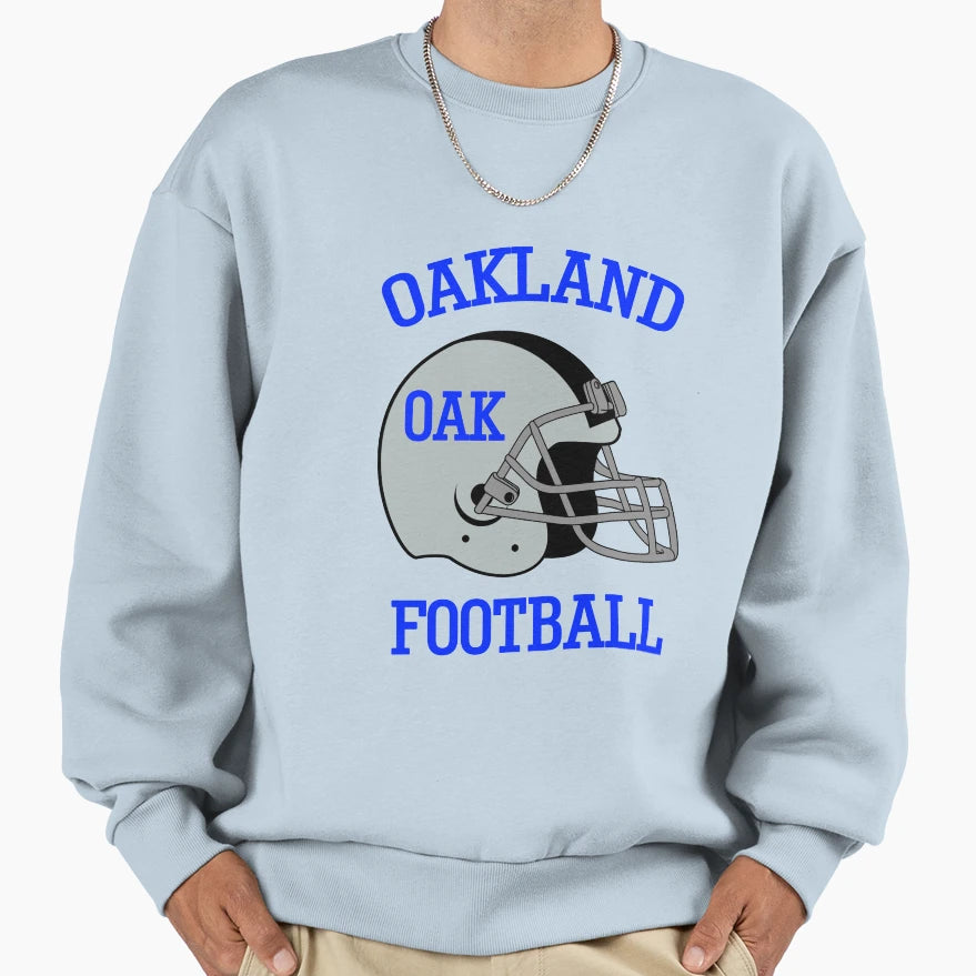 Oakland Football And T-Shirt - Minimalist Print for Adults - T-Shirt, Sweatshirt, Hoodie
