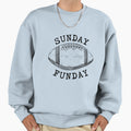 Sunday Funday Football Sweatshirt - Graphic Print Unisex - T-Shirt, Sweatshirt, Hoodie