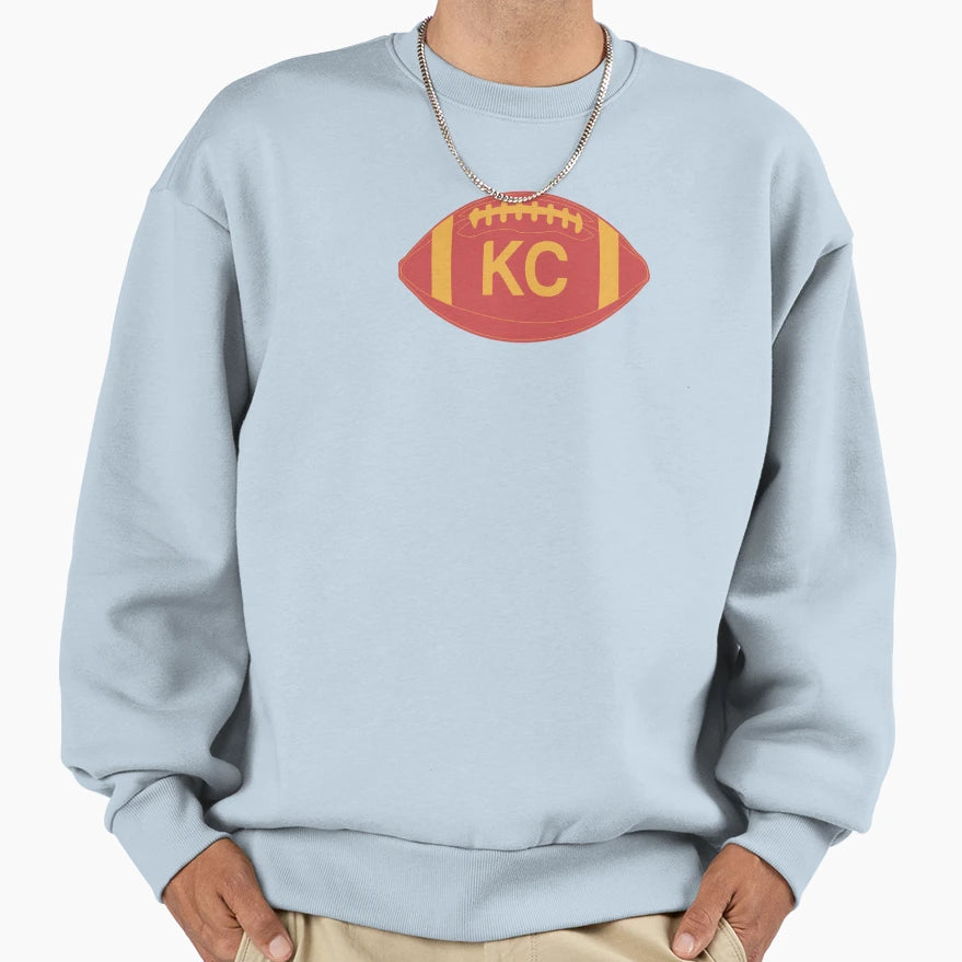 Kc Football Sweatshirt - Custom Art Print Unisex - T-Shirt, Sweatshirt, Hoodie