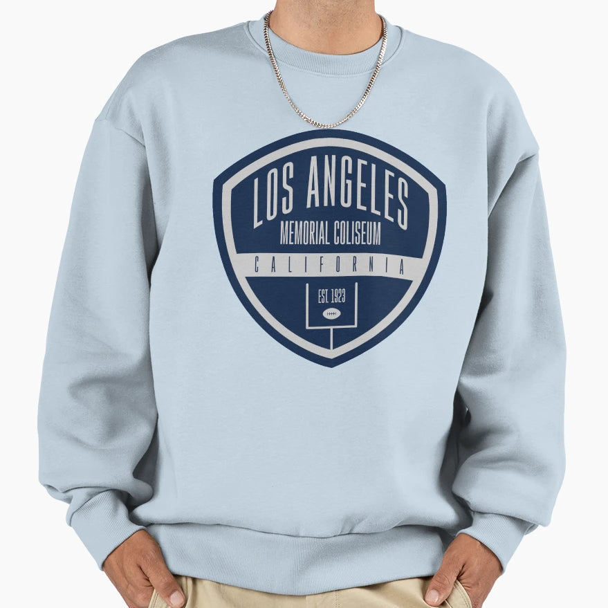 Los Angeles Memorial Coliseum Sweatshirt - Custom Art Print for Adults - T-Shirt, Sweatshirt, Hoodie