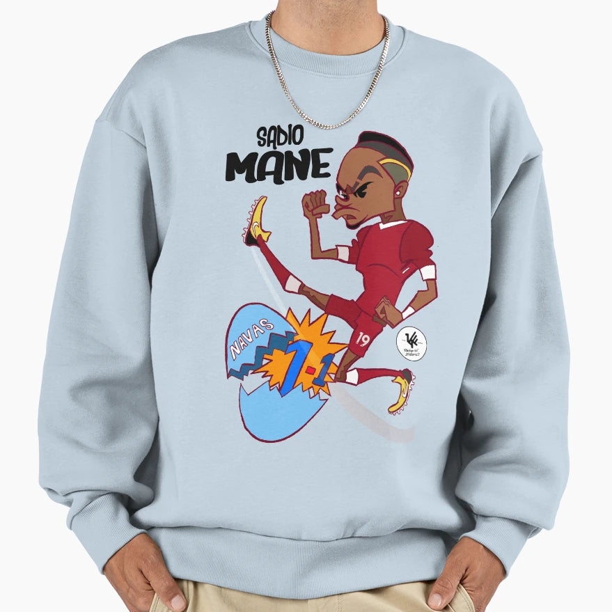 Sadio Sweatshirt - Trendy Graphic Men Women - T-Shirt, Sweatshirt, Hoodie