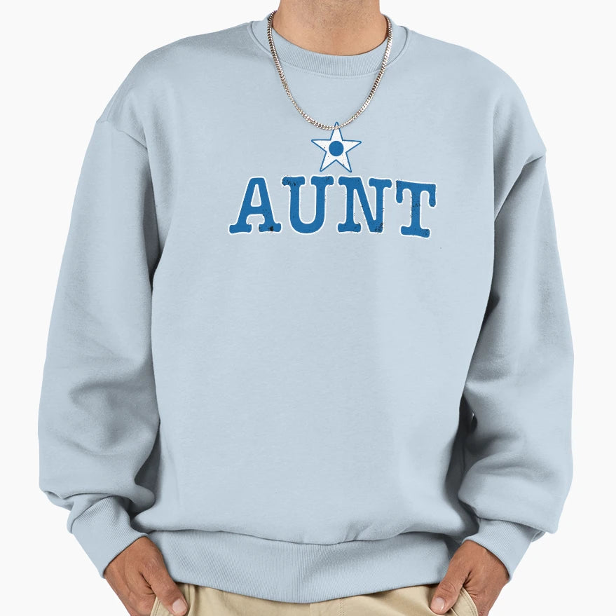 Proud Air Force Aunt Air Force Gifts Sweatshirt - Novelty Apparel Unisex - T-Shirt, Sweatshirt, Hoodie