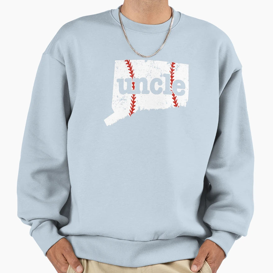 Best Uncle Baseball Connecticut Softball T-Shirt - Novelty Apparel Unisex - T-Shirt, Sweatshirt, Hoodie