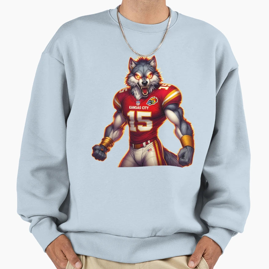 Kc Wolf Super Patrick M Sweatshirt - Minimalist Print Men Women - T-Shirt, Sweatshirt, Hoodie