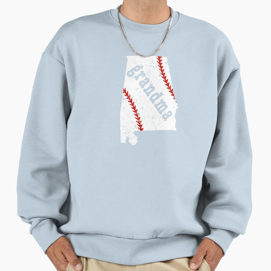 Softball Grandma Alabama Baseball T-Shirt - Novelty Apparel Men Women - T-Shirt, Sweatshirt, Hoodie