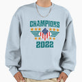 Champions Usa America Cup Football Sweatshirt - Aesthetic Graphic Unisex - T-Shirt, Sweatshirt, Hoodie