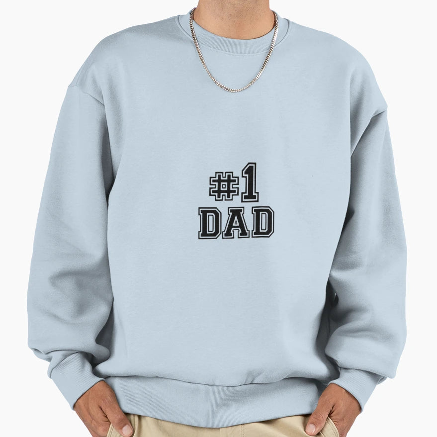 Best Dad Sweatshirt - Trendy Graphic Men Women - T-Shirt, Sweatshirt, Hoodie
