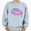 I Watch Football Daddy Sweatshirt - Streetwear Style for Adults - T-Shirt, Sweatshirt, Hoodie