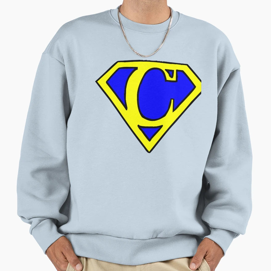 Super Clare Blue Sweatshirt - Streetwear Style for Adults - T-Shirt, Sweatshirt, Hoodie