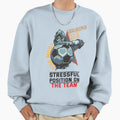Goal Keeper Dad Most Stressful Sweatshirt - Aesthetic Graphic Men Women - T-Shirt, Sweatshirt, Hoodie