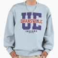 Ue Evansville Indiana Sweatshirt - Aesthetic Graphic for Adults - T-Shirt, Sweatshirt, Hoodie