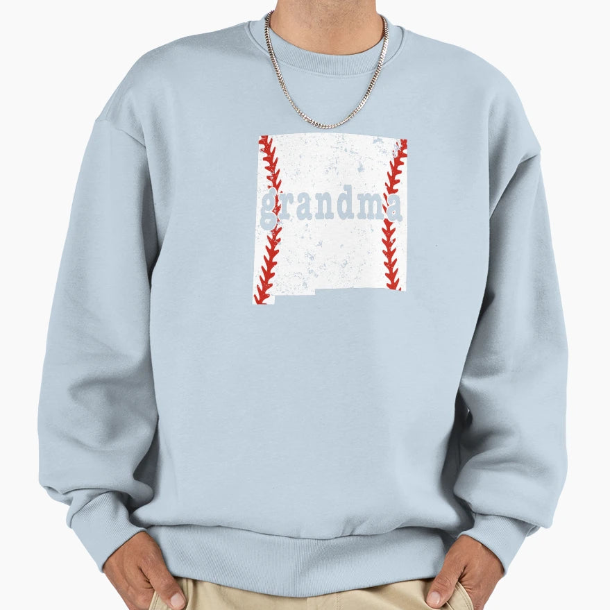 Baseball Grandma North Mexico Softball T-Shirt - Unique Graphic Unisex - T-Shirt, Sweatshirt, Hoodie