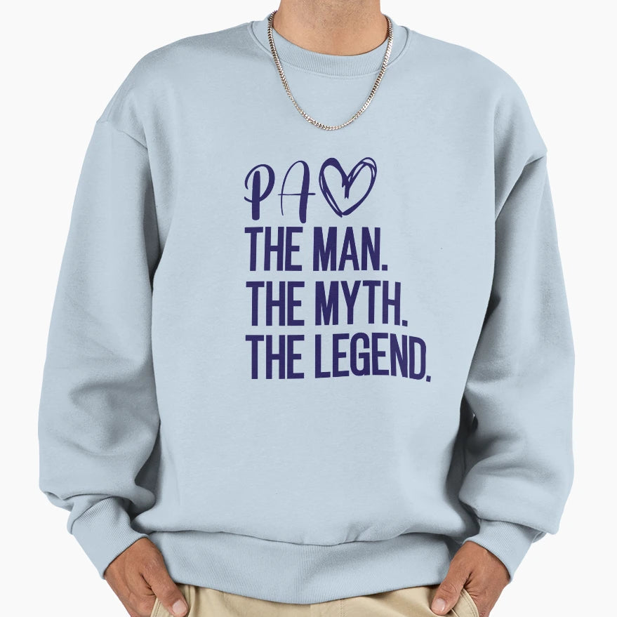 Pa Myth Legend Slim Fit T-Shirt - Unique Graphic Unisex - T-Shirt, Sweatshirt, Hoodie