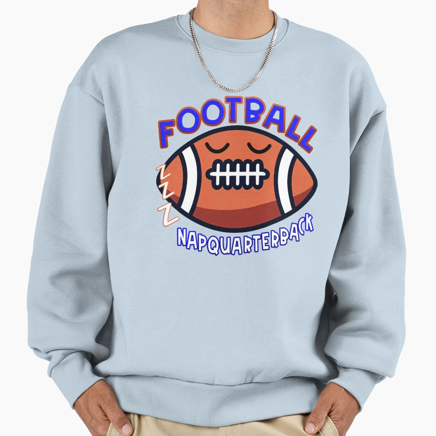 Football Sweatshirt - Fun Novelty Design for Adults - T-Shirt, Sweatshirt, Hoodie