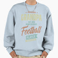 Grandpa Football Player Sweatshirt - Minimalist Print for Adults - T-Shirt, Sweatshirt, Hoodie