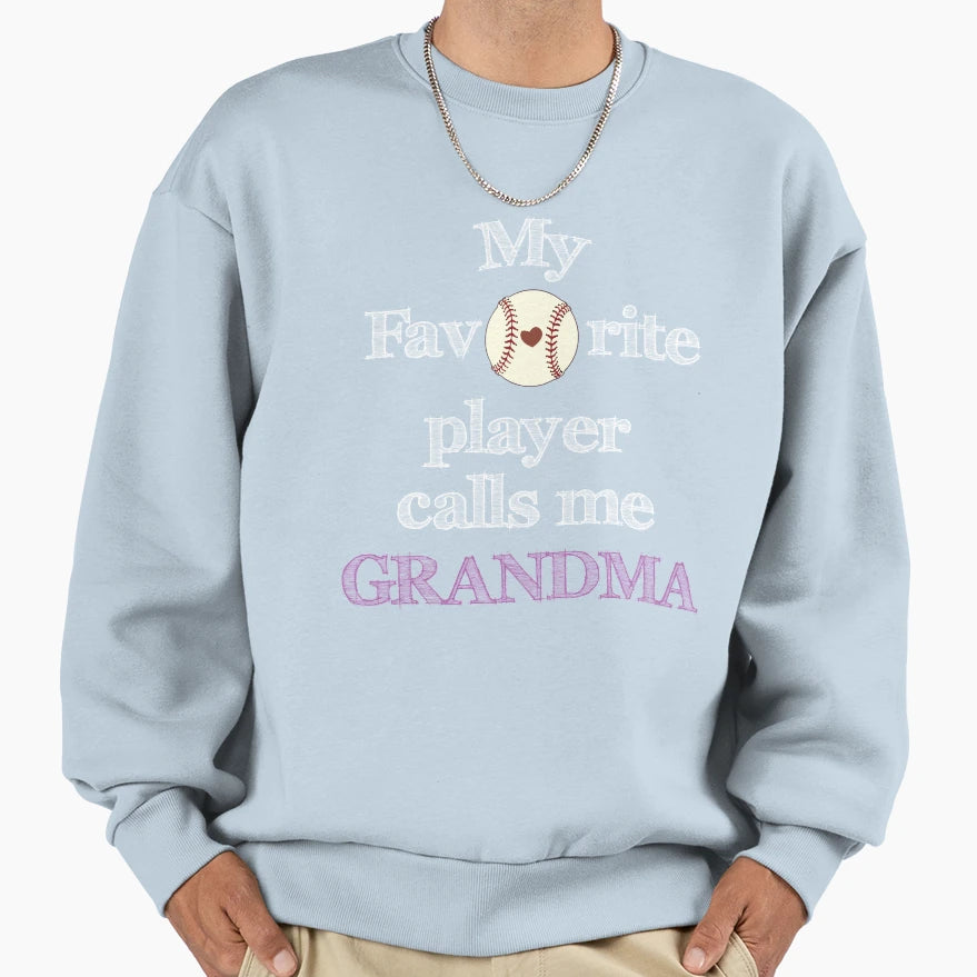 My Favorite Player Sweatshirt - Casual Everyday Wear Unisex - T-Shirt, Sweatshirt, Hoodie