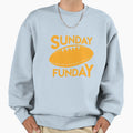 Sunday Funday Sweatshirt - Aesthetic Graphic for Adults - T-Shirt, Sweatshirt, Hoodie
