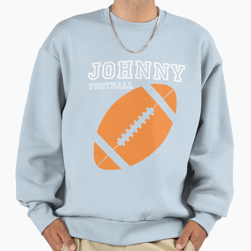 Johnny Football Sweatshirt - Graphic Print Men Women - T-Shirt, Sweatshirt, Hoodie