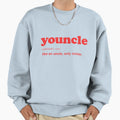Youncle Like Uncle Only Cooler T Hoodie - Fun Novelty Design for Adults - T-Shirt, Sweatshirt, Hoodie