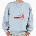 90S Football 2 Sweatshirt - Trendy Graphic Unisex - T-Shirt, Sweatshirt, Hoodie
