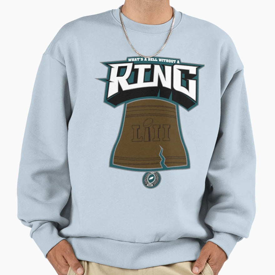 Whats Bell Without Ring Sweatshirt - Minimalist Print for Adults - T-Shirt, Sweatshirt, Hoodie