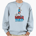 Father Fathers Soccer Dad Daddy Gift Sweatshirt - Graphic Print for Adults - T-Shirt, Sweatshirt, Hoodie