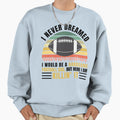 Football Dad Funny Gift Sweatshirt - Minimalist Print Men Women - T-Shirt, Sweatshirt, Hoodie