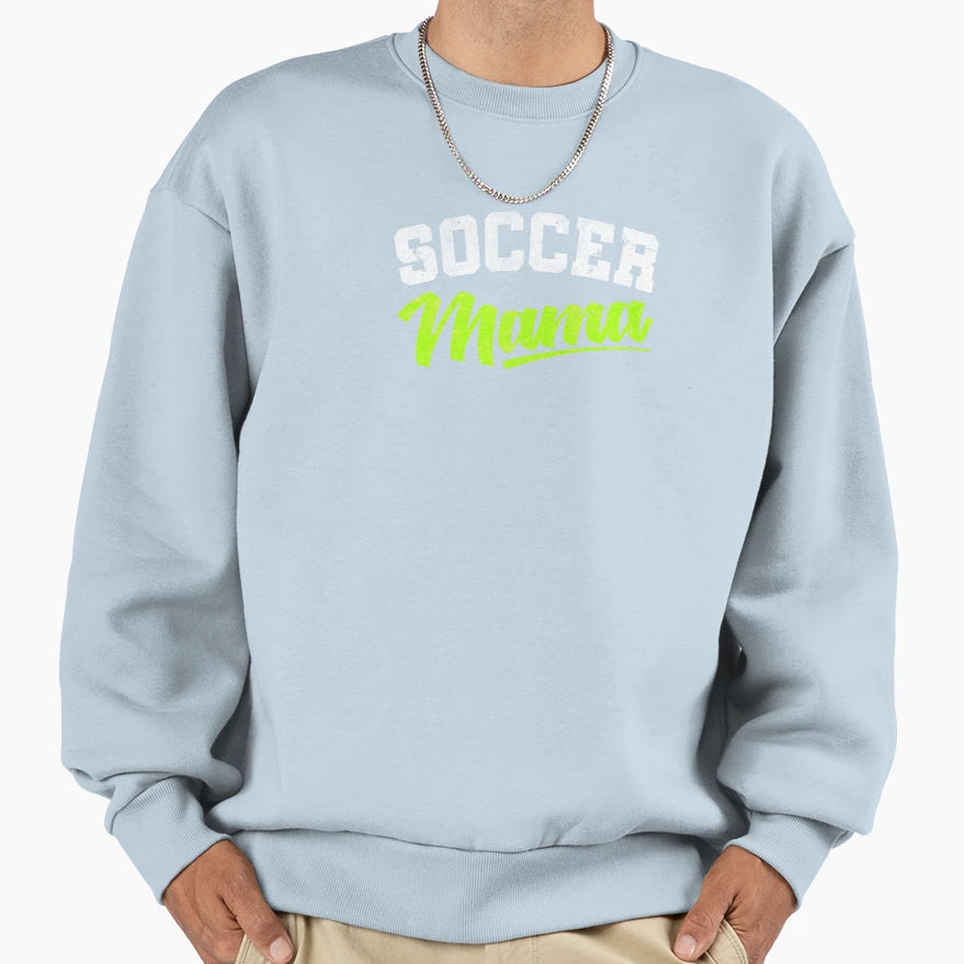 Soccer Mama Green T-Shirt - Streetwear Style for Adults - T-Shirt, Sweatshirt, Hoodie