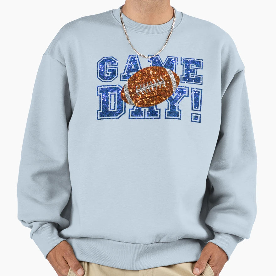 Game Day Football Gear Football Sweatshirt - Minimalist Print for Adults - T-Shirt, Sweatshirt, Hoodie