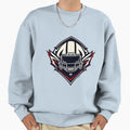 American Football Logo Helmet Sweatshirt - Trendy Graphic for Adults - T-Shirt, Sweatshirt, Hoodie