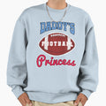 Daddys Footbal Princess Sweatshirt - Unique Graphic for Adults - T-Shirt, Sweatshirt, Hoodie