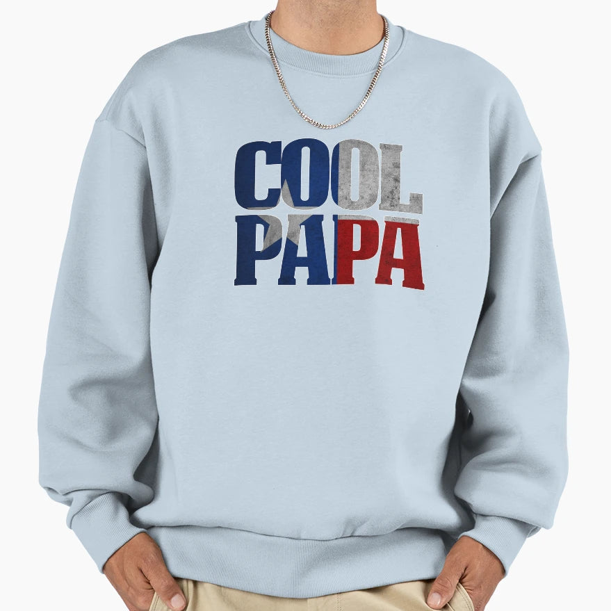 Papa And Texas Papa Texas Flag Png T-Shirt - Custom Art Print for Adults - T-Shirt, Sweatshirt, Hoodie