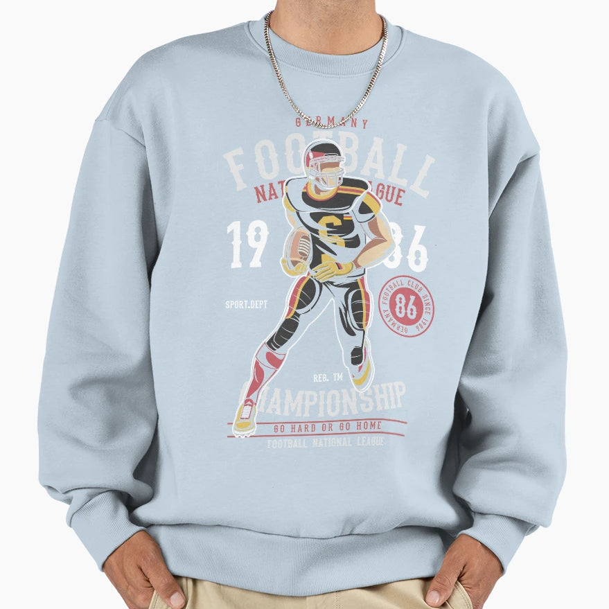 Germany Football Player Sweatshirt - Graphic Print Unisex - T-Shirt, Sweatshirt, Hoodie