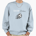 Soccer Sisters Womens Football Sweatshirt - Aesthetic Graphic for Adults - T-Shirt, Sweatshirt, Hoodie