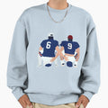 Jim Mcmahon And Kevin Butler Sweatshirt - Novelty Apparel for Adults - T-Shirt, Sweatshirt, Hoodie