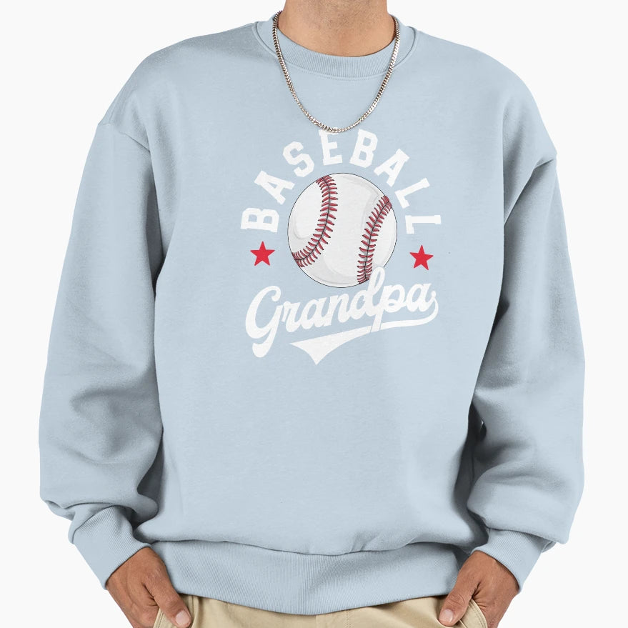 Baseball Grandpa Matching Family Papa Sweatshirt - Novelty Apparel Unisex - T-Shirt, Sweatshirt, Hoodie