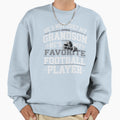 Hes Not Just My Grandson Hes My Sweatshirt - Aesthetic Graphic Men Women - T-Shirt, Sweatshirt, Hoodie