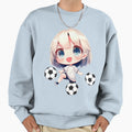 Chibi Soccer Anime Kawaii Sweatshirt - Custom Art Print for Adults - T-Shirt, Sweatshirt, Hoodie