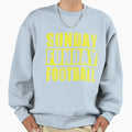 Sunday Funday Football Sweatshirt - Unique Graphic Men Women - T-Shirt, Sweatshirt, Hoodie
