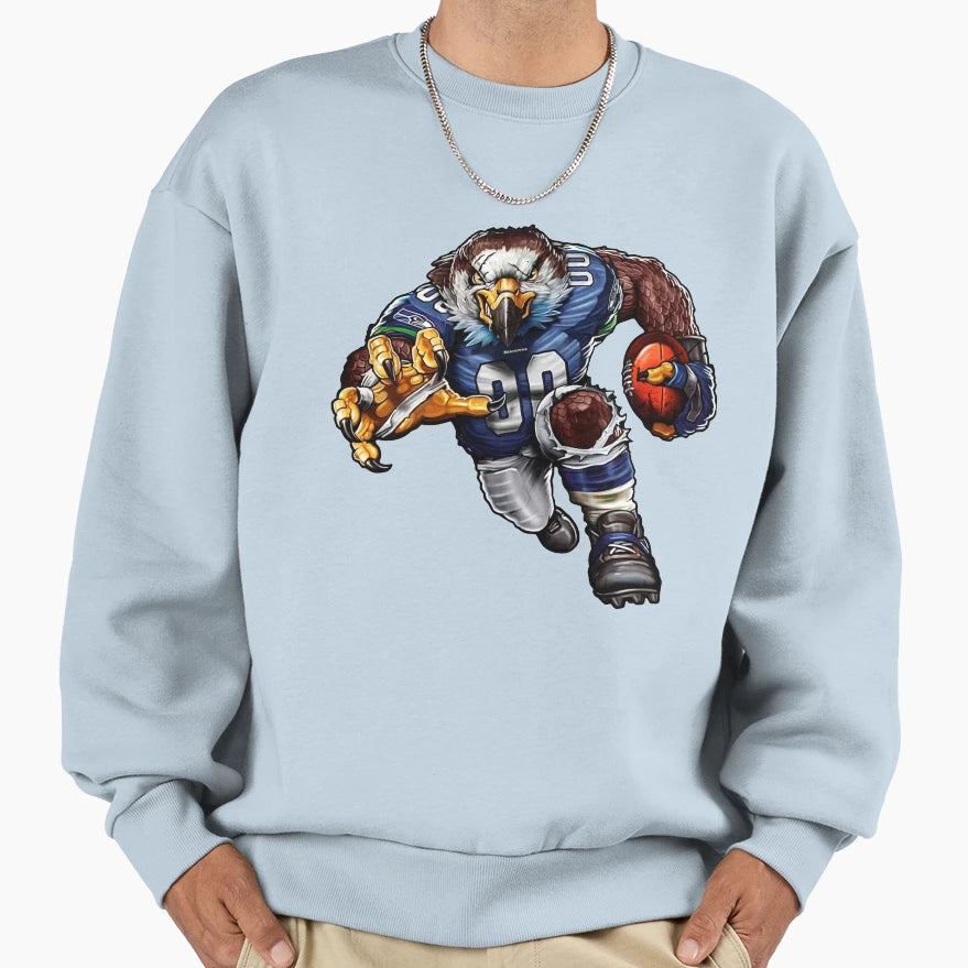 Mascot American Football Sweatshirt - Streetwear Style Men Women - T-Shirt, Sweatshirt, Hoodie