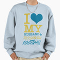 I Love My Husband And Jacksonville Sweatshirt - Graphic Print Men Women - T-Shirt, Sweatshirt, Hoodie