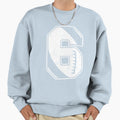 Football 6 Sweatshirt - Minimalist Print Men Women - T-Shirt, Sweatshirt, Hoodie