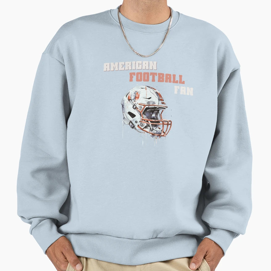 American Football Fan Sweatshirt - Novelty Apparel Men Women - T-Shirt, Sweatshirt, Hoodie