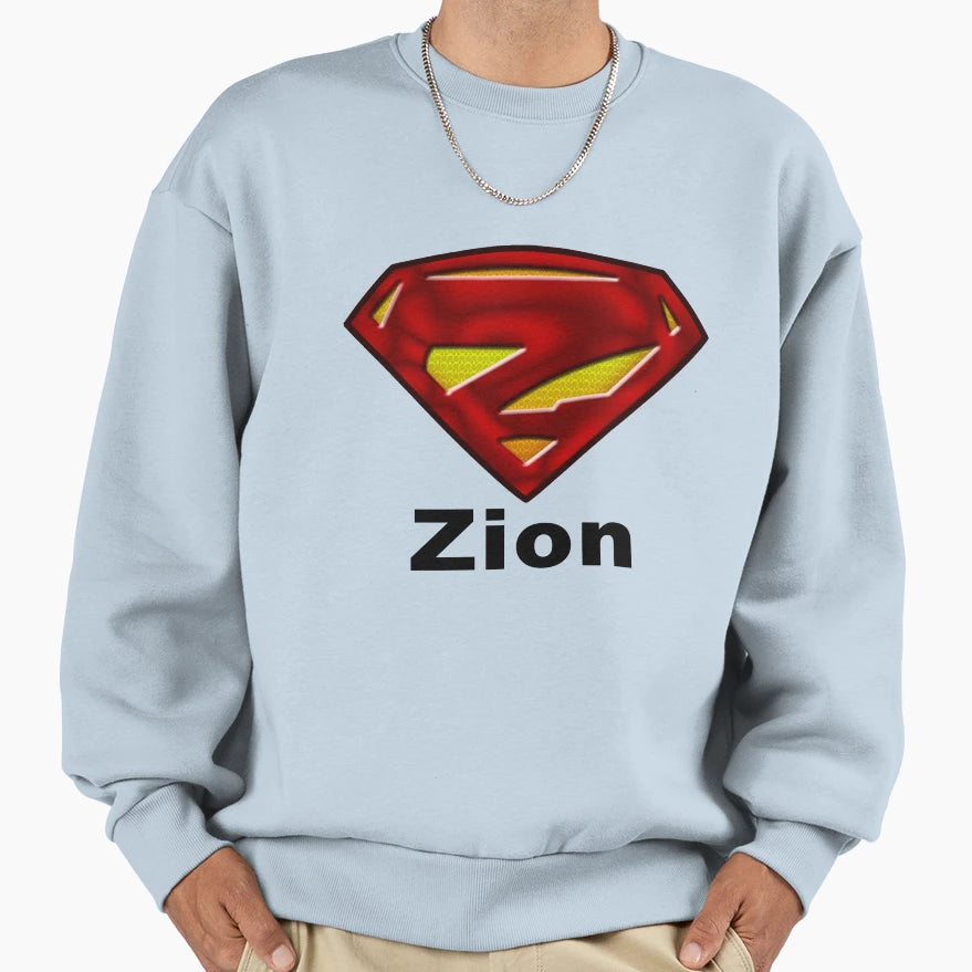 Zion Zman Sweatshirt - Custom Art Print Unisex - T-Shirt, Sweatshirt, Hoodie