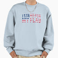 I Stand My Flag American Flag Sweatshirt - Novelty Apparel for Adults - T-Shirt, Sweatshirt, Hoodie
