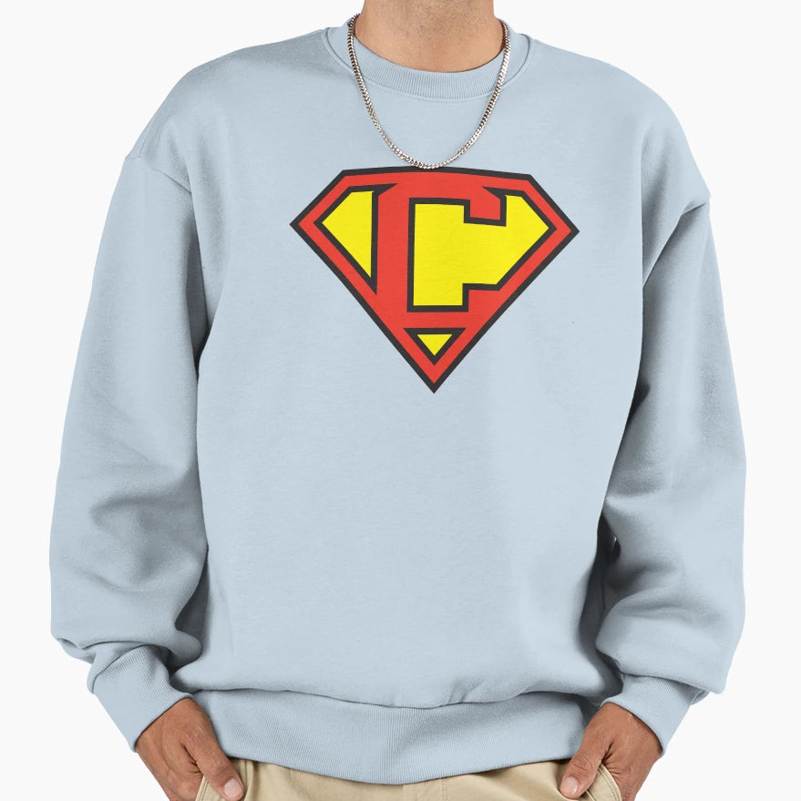 Super Initials C Sweatshirt - Streetwear Style for Adults - T-Shirt, Sweatshirt, Hoodie