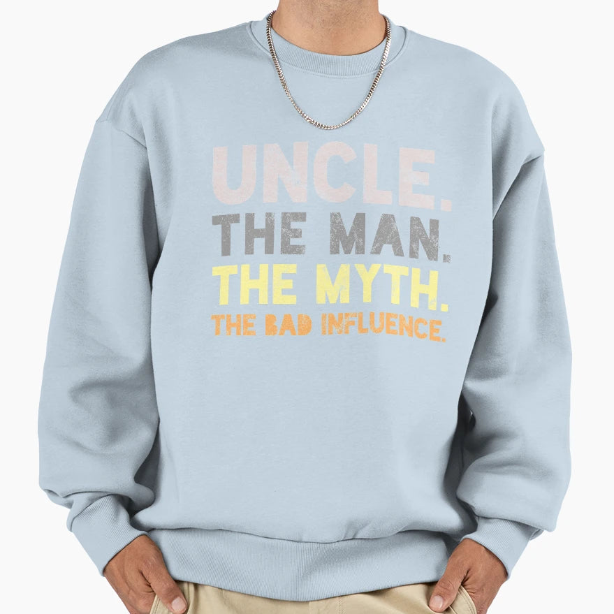 Uncle Sweatshirt - Trendy Graphic Unisex - T-Shirt, Sweatshirt, Hoodie